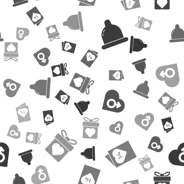 套套心形情人节传单图片下载