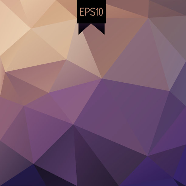 抽象的皱褶三角形背景。低多边形样式插图图片下载