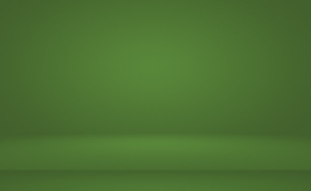 绿色渐变抽象背景空房间与空间的文字和图片。图片下载