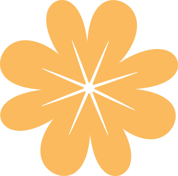 金花元素装饰线条设计图片下载