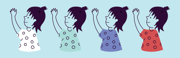 设置人物头像卡通图标设计模板图片下载