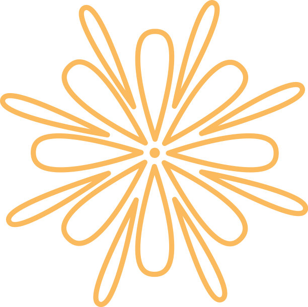 花瓣元素装饰线条设计图片下载