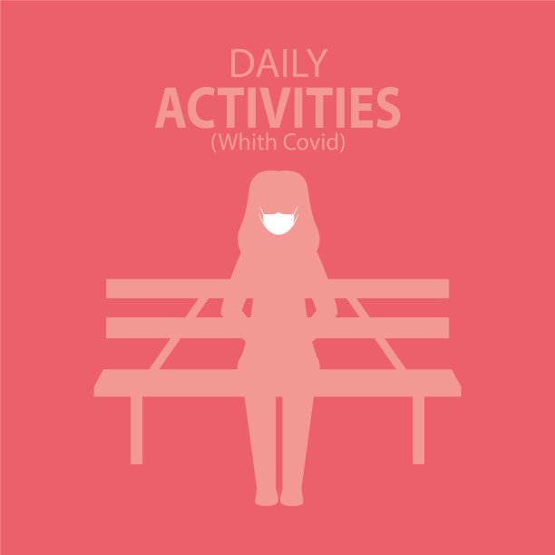 女人坐在面具标志图片下载