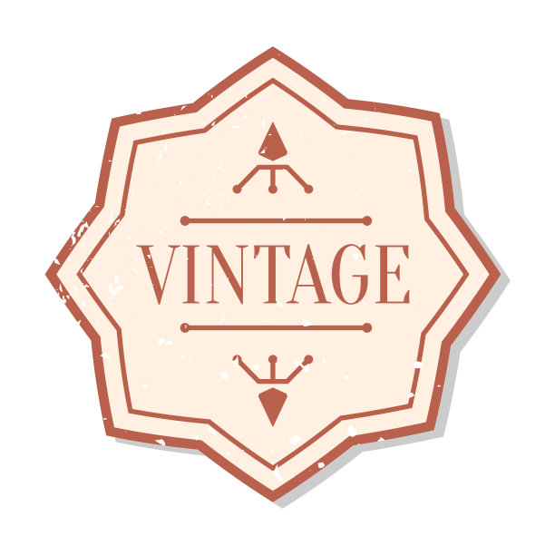 复古复古单标签框架边框图片下载