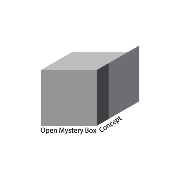 神秘盒子3d设计符号图片下载