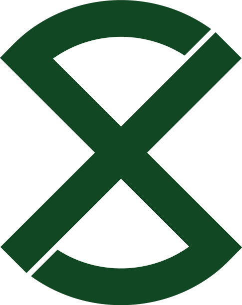 字母SX简约几何标志图片下载