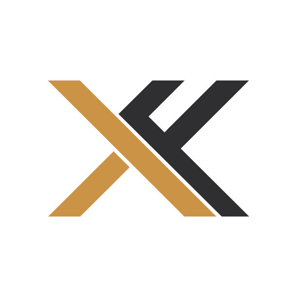FX字母logo或XF logo设计图片下载