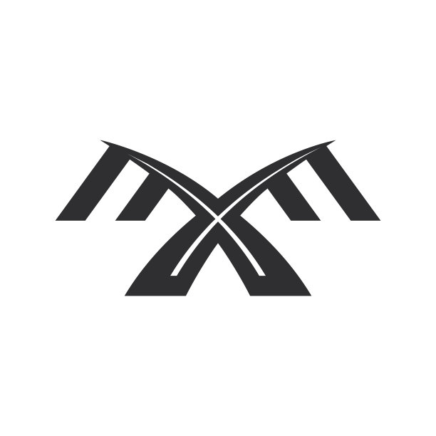 FX字母logo或XF logo设计图片下载