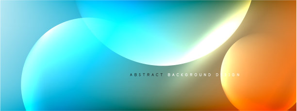 摘要背景液体气泡圈图片下载