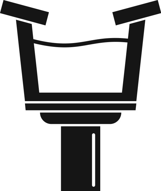 排水排水沟图标风格简单图片下载