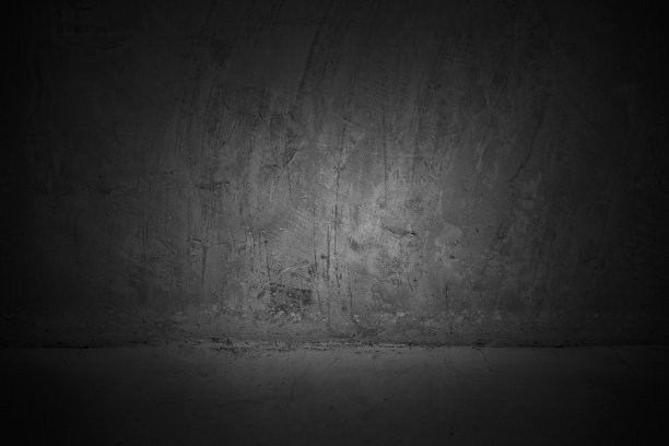 老墙纹理水泥黑灰背景抽象灰色的颜色设计是浅色与白色渐变背景。图片下载