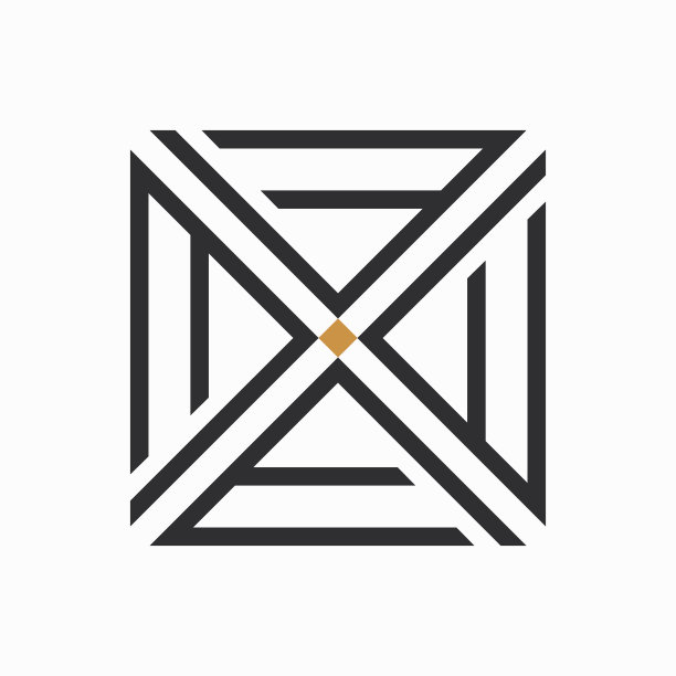 FX字母logo或XF logo设计图片下载