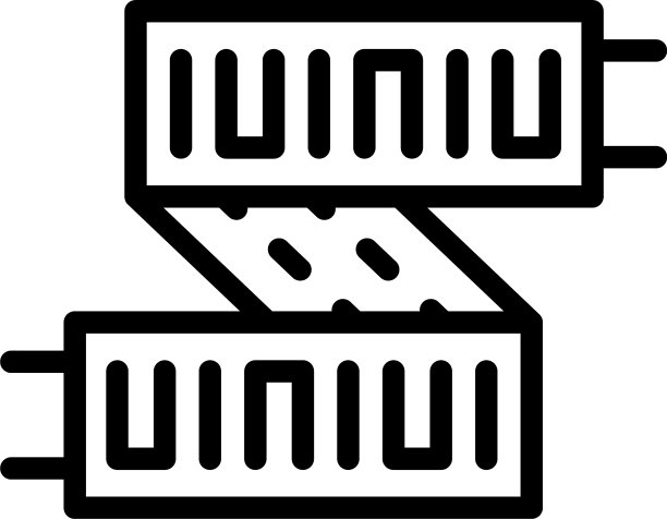 Led条电脑图标轮廓风格图片下载