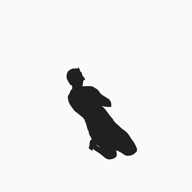 小弟弟用跪在场上庆祝图片下载