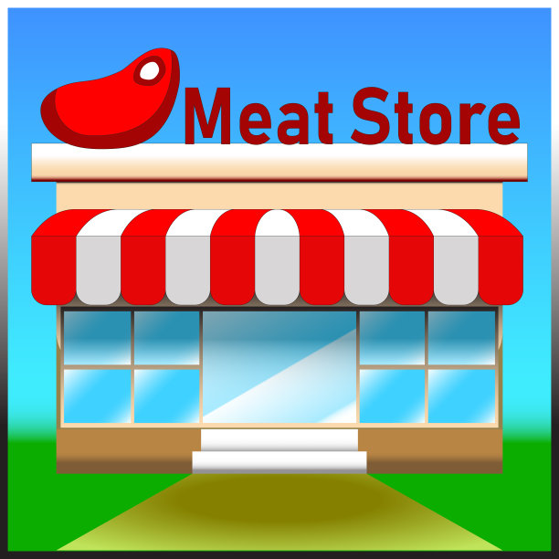 这是一个自然的肉店图片下载
