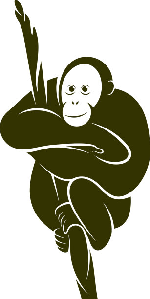设计猩猩标志模板设计猩猩图片下载