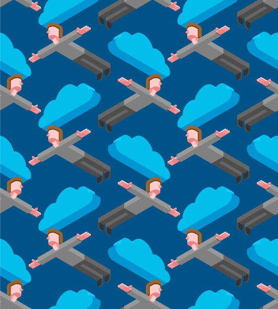 男人的飞行模式无缝的男人展开了他的图片下载