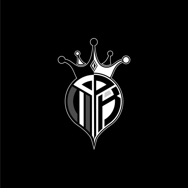 我的圆圈，字母标志，会徽风格与小丑图片下载