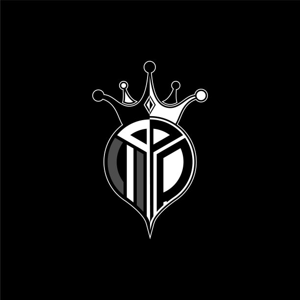 我圈的徽标和小丑会徽风格图片下载