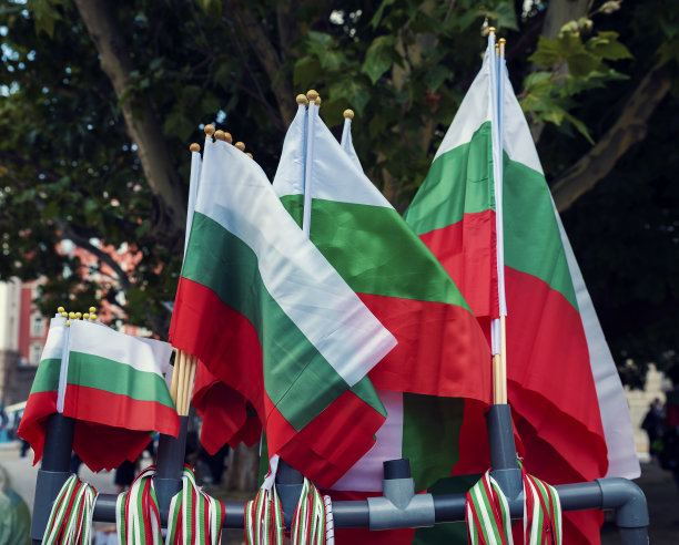 保加利亚的旗帜图片下载