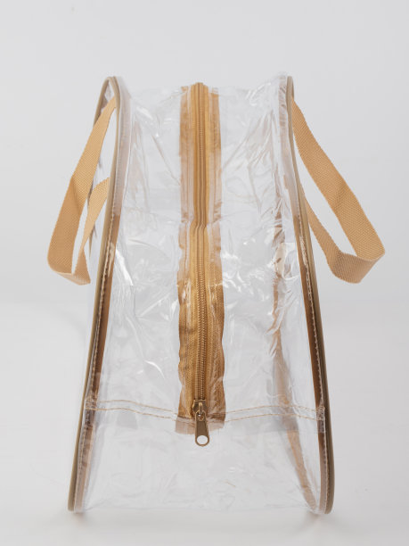 透明塑胶袋的妇产科医院，拉链关闭和纺织品处理图片下载