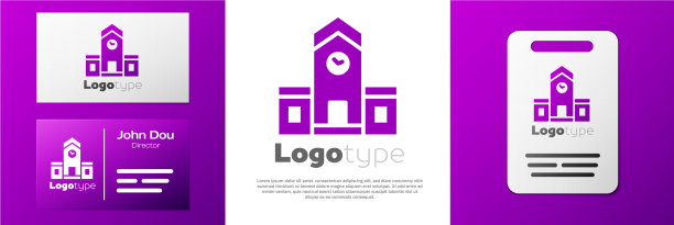 标志型火车站图标孤立在白色图片下载