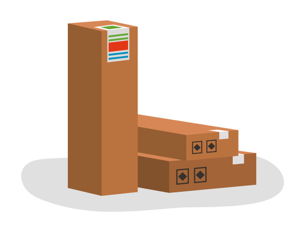 纸箱方箱，货物运输和包装方便，运输方便图片下载