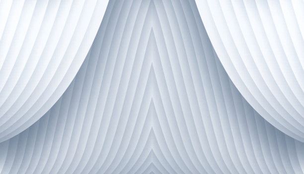 3D渲染灰白窗帘效果纹理抽象背景图片下载