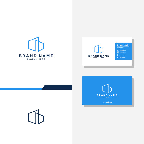 房屋建筑家居概念标志设计图片下载