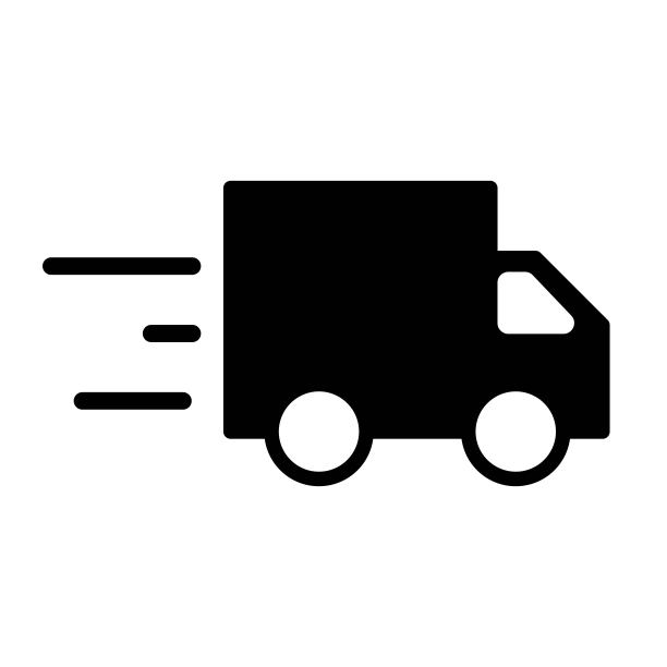 快速交付或卡车固体黑色图标。轮廓运输卡车。新潮的平面风格孤立的象征。适用于:插图，最小，标志，手机，应用程序，会徽，设计，网页，网站，ui，用户体验。向量EPS 10图片下载