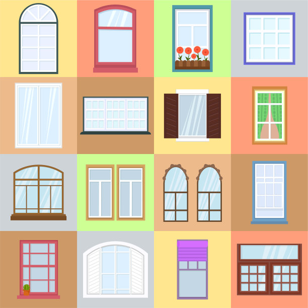 彩窗集馆图片下载