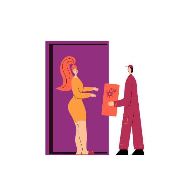 网上购物和快速送货理念图片下载