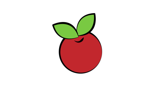 小红莓孤立的图标图片下载