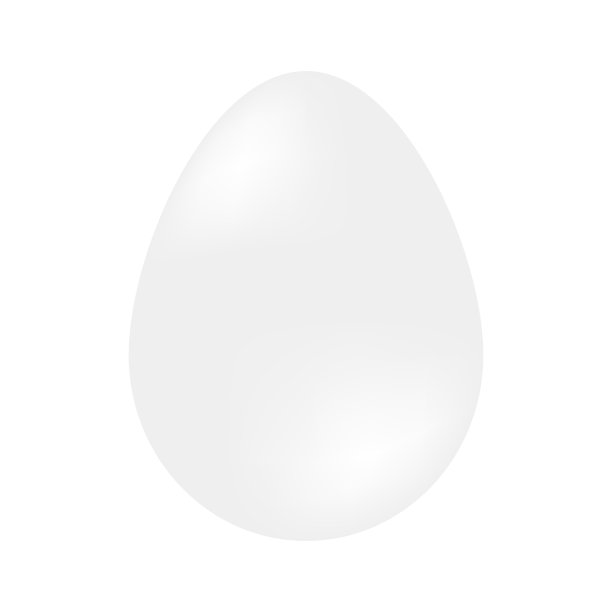 白色鸡蛋的矢量插图。正确的健康饮食理念，有机产品。鸟蛋，爬行动物，恐龙图片下载