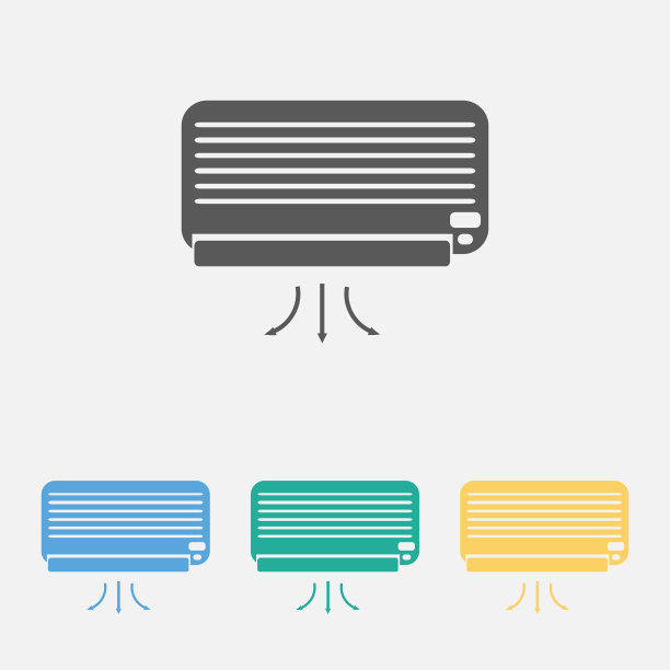 空调的图标图片下载