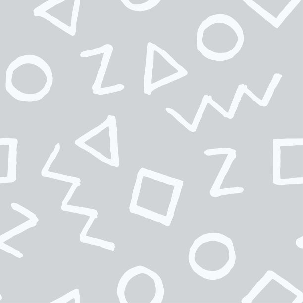 在灰色背景上使用灰色几何元素的无缝模式。为纺织品，背景，衣服，包装纸和墙纸手绘矢量设计。时尚插画无缝图案。图片下载