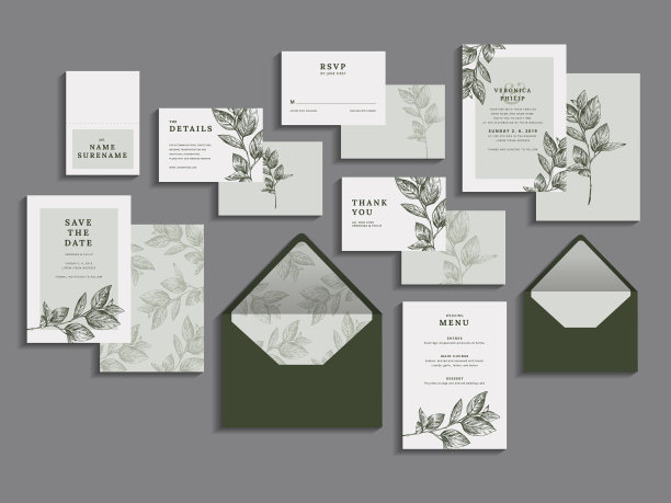 大的婚礼请帖图片下载