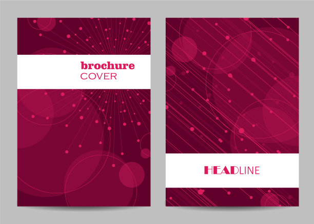 小册子封面的模板为a4尺寸图片下载