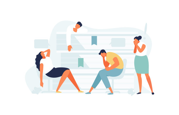 情绪疲惫的商务人士图片下载