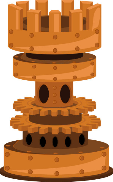 一个蒸汽朋克车象棋的主题图片下载