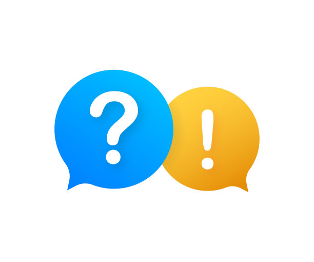 问题和回答泡沫聊天在白色图片下载