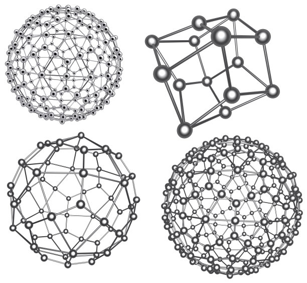 抽象原子球集图片下载