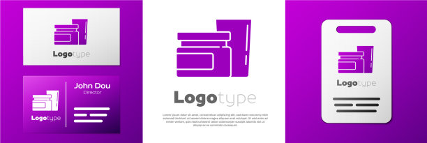 标志型食品图标孤立在白色图片下载