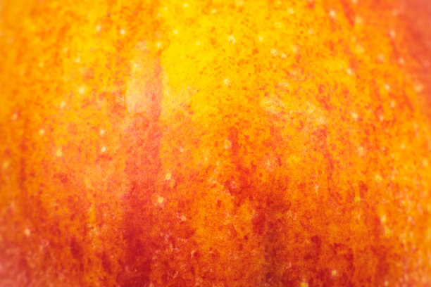 近距离的照片红苹果的背景。苹果果皮质地，宏观观。图片下载