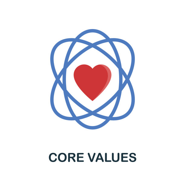 核心价值观图标单色简单的核心价值观图片下载