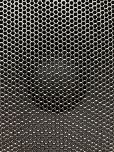 带防护格栅的音乐扬声器图片下载