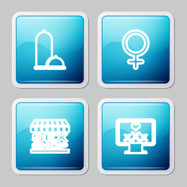 套套线安全套是安全性的女性性别象征图片下载