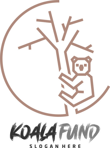 考拉标志设计设计考拉标志模板图片下载