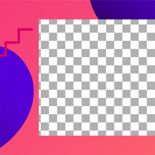 流体形状post时尚的相框post图片下载