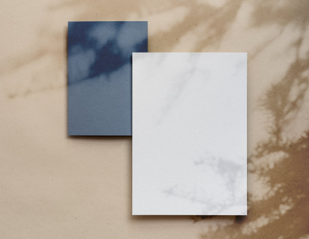 空的生态纸棕色bg阴影覆盖图片下载